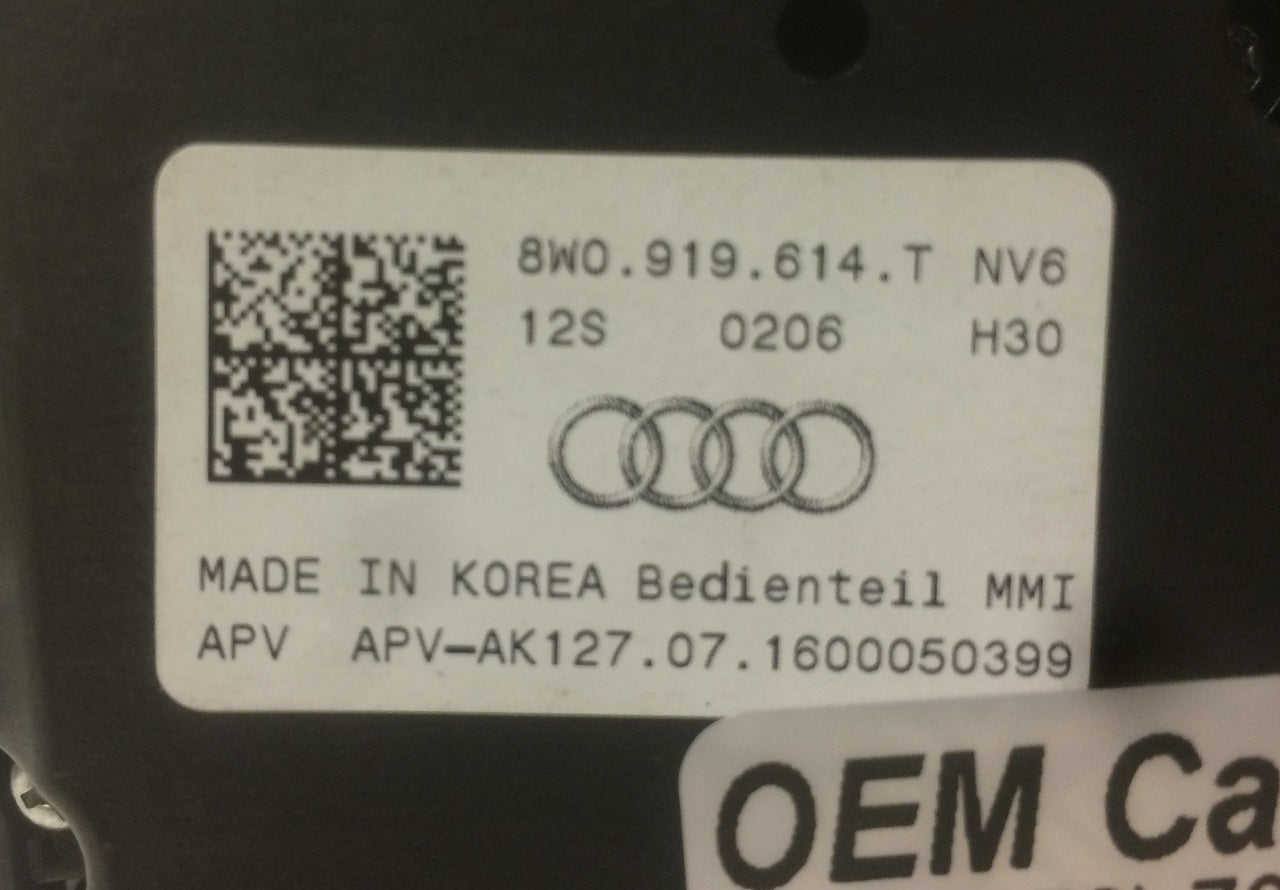 2016 - 2017 Audi A4 Allroad OEM Factory Navigation Radio Media Control Switch