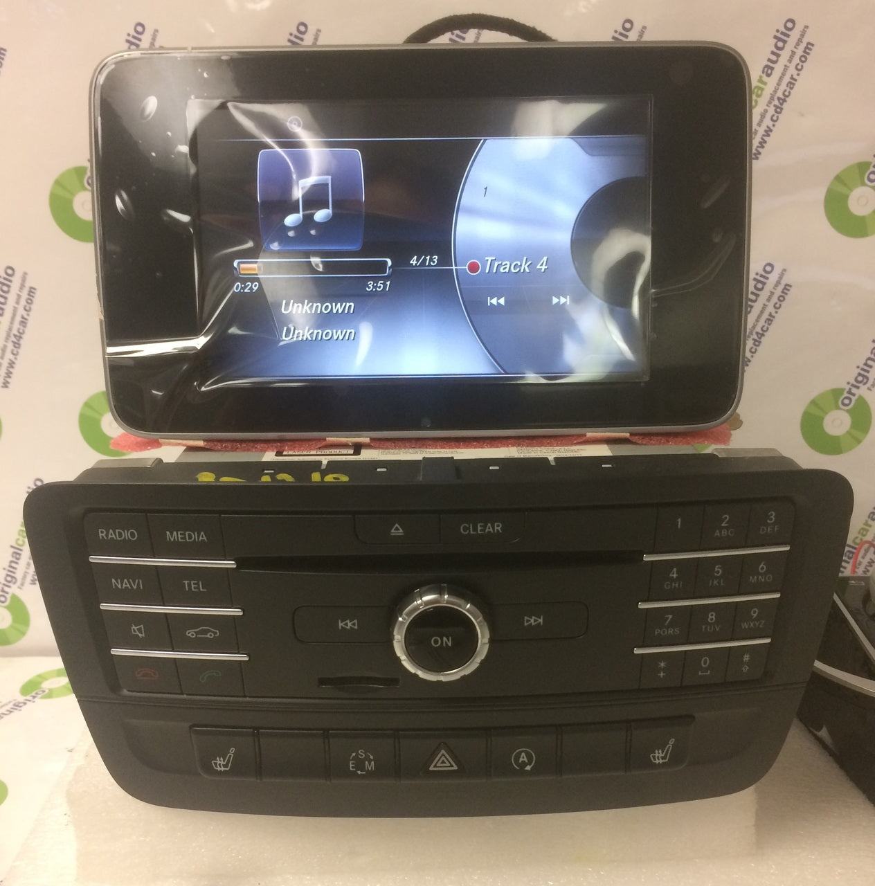 2014 - 2016 Mercedes-Benz CLA 250 OEM AM FM SD Single CD Navigation Radio Receiver