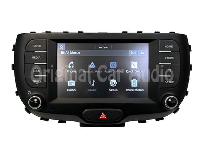 Refurbished 2020 - 2022 Kia Soul OEM AM FM Apple Carplay Android Auto Radio Receiver 7" Screen