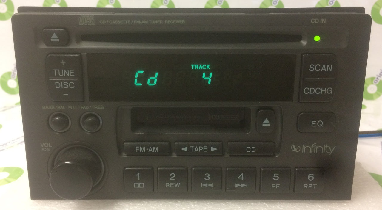 2004 - 2005 Hyundai GX350 OEM Infinity AM FM Radio CD Player Receiver