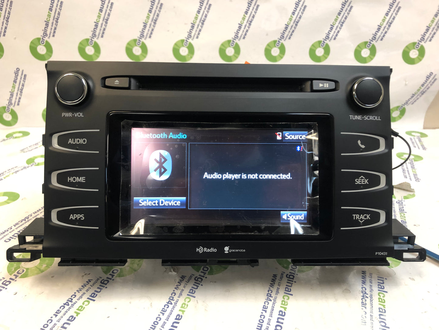 Refurbished 2014 - 2019 Toyota Highlander OEM Bluetooth AM FM SAT HD Radio Gracenote Receiver