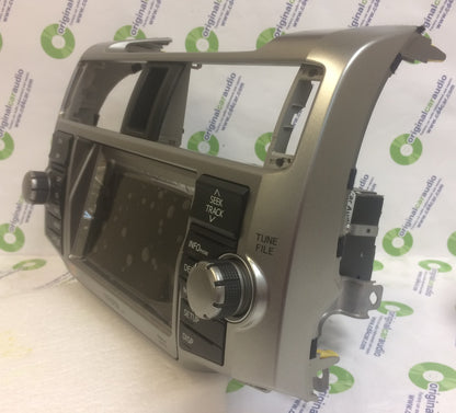 Refurbished 2010 - 2013 Toyota 4Runner OEM JBL Navigation GPS Radio AM FM 4 Disc Changer MP3 CD Player E7028
