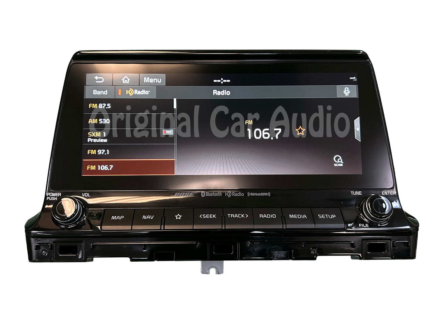 2021 - 2023 Kia Seltos OEM HD Radio Receiver Bluetooth Navigation XM BOSE 10.25" Display Screen Monitor