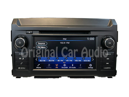 2019 - 2021 Nissan Titan OEM AM FM Apple Carplay CD Player Radio Receiver