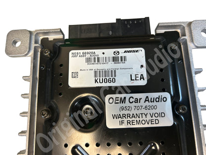 2006 - 2008 Mazda MX-5 Miata OEM Radio Bose Amp Audio Speaker Amplifier