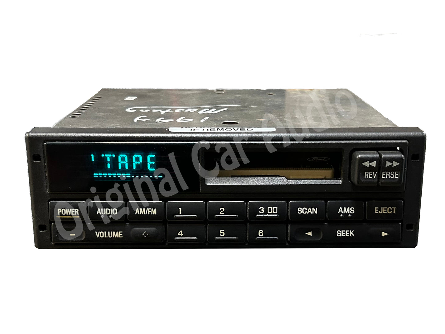 1994 - 1998 Ford Mustang OEM AM FM Radio Receiver Premium Sound Tape Cassette