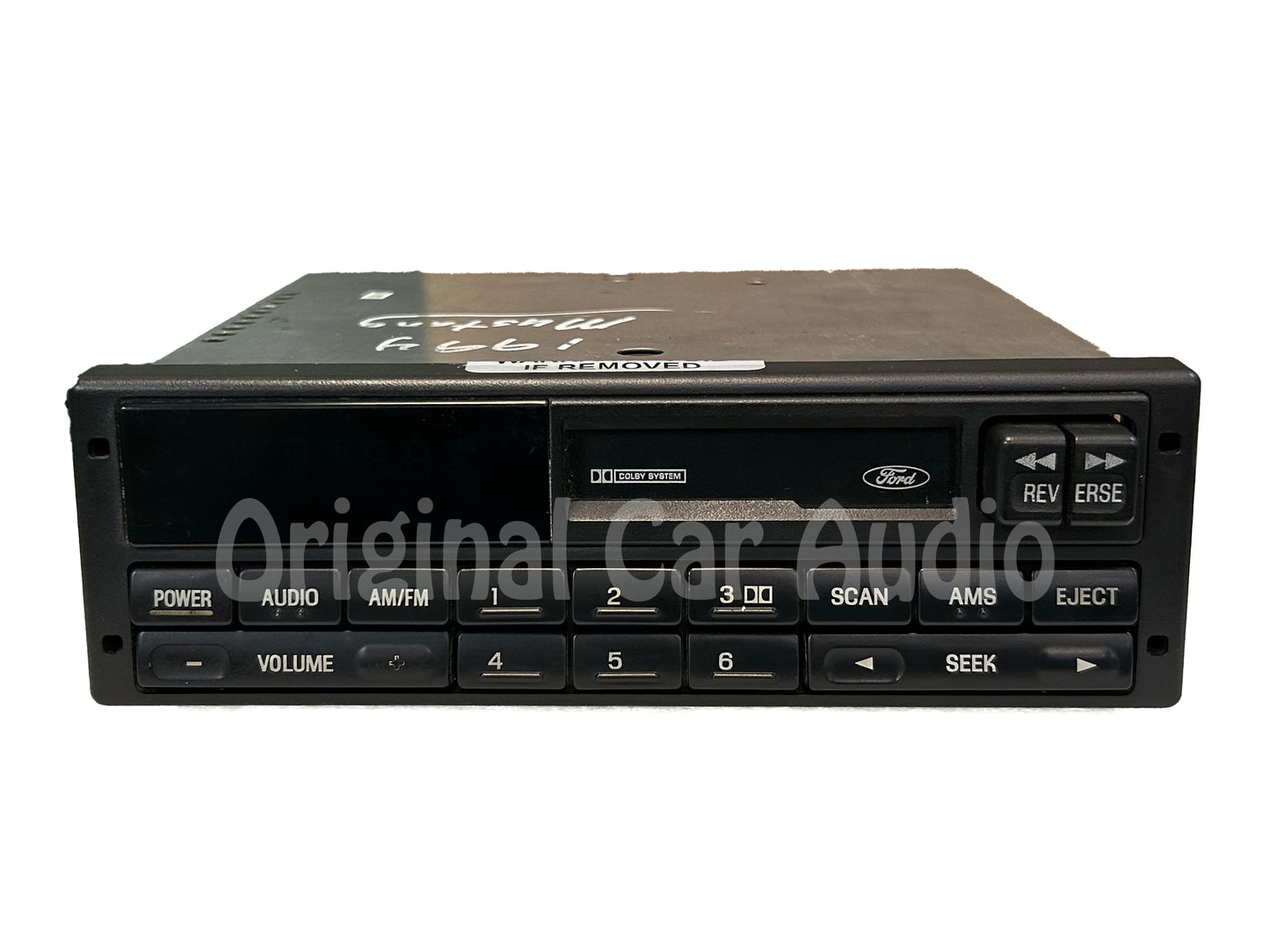 1994 - 1998 Ford Mustang OEM AM FM Radio Receiver Premium Sound Tape Cassette