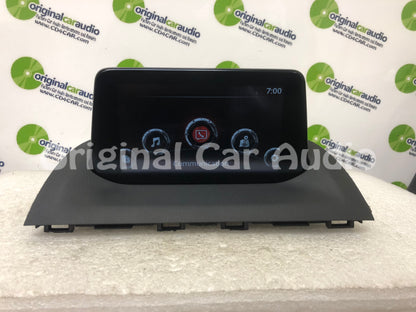 2017 - 2018 Mazda 3 OEM Information Navigation Display System B61A 61 1J0 BLEMISHED