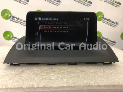 2017 - 2018 Mazda 3 OEM Information Navigation Display System B61A 61 1J0