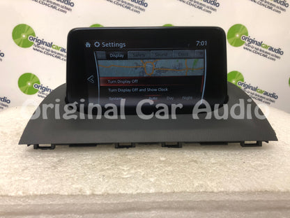 2017 - 2018 Mazda 3 OEM Information Navigation Display System B61A 61 1J0