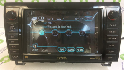 Refurbished 2007 -2009 Toyota Sequoia Tundra OEM JBL Navigation Radio CD Player E7013