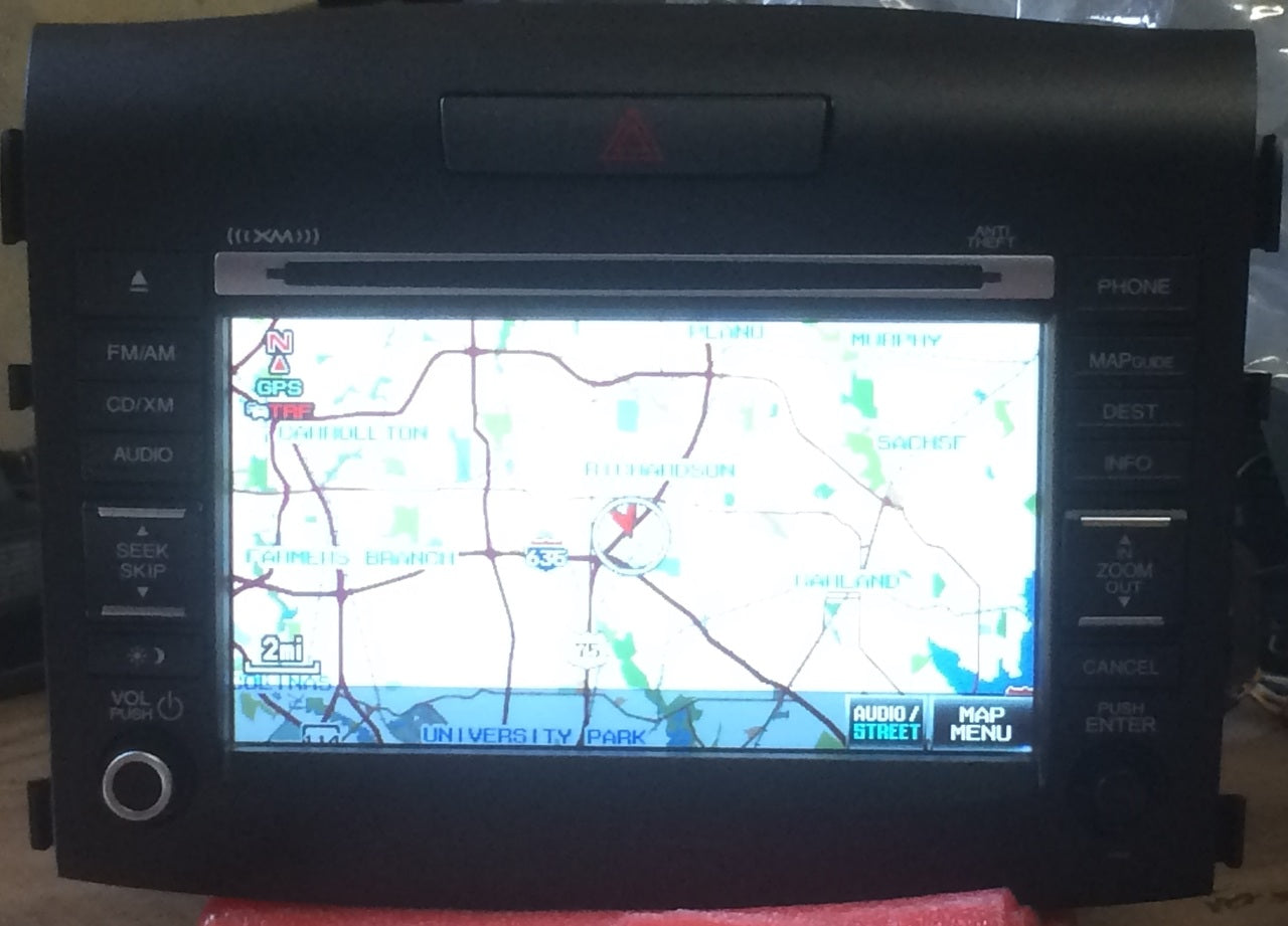 2012 - 2014 Honda CR-V OEM Navigation AM FM MP3 CD Player Receiver 9AN0