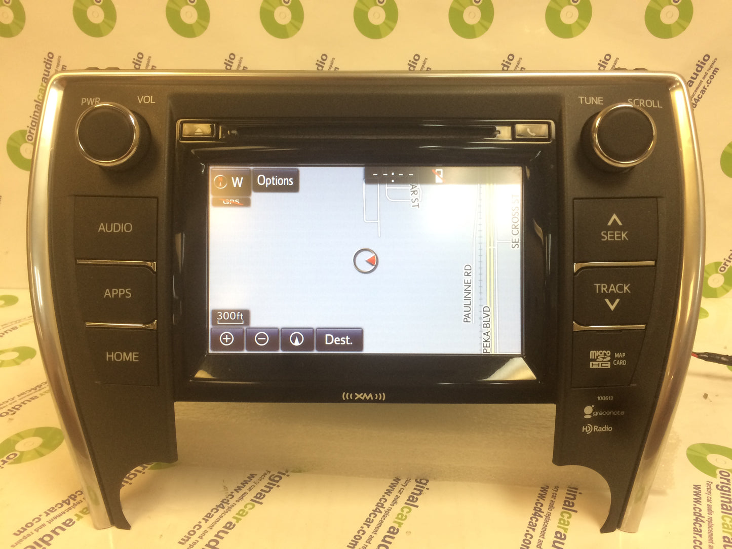 Refurbished 2015 - 2017 Toyota Camry OEM Gracenote Touch Screen Display AM FM Radio Receiver 100613