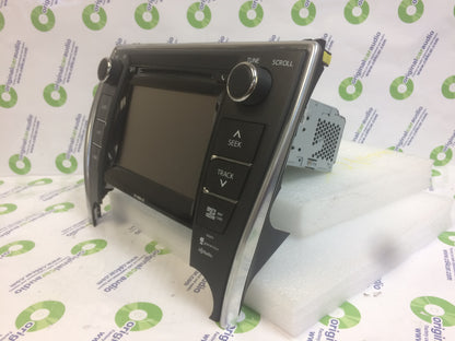 Refurbished 2015 - 2017 Toyota Camry OEM Gracenote Touch Screen Display AM FM Radio Receiver 100613