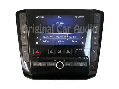 2019 - 2023 INFINITI QX50 OEM CENTER 7" SCREEN DISPLAY MONITOR TEMP AC CLIMATE CONTROL W/ HEATED SEATS