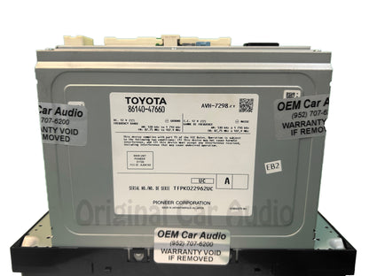 2020 - 2022 Toyota Prius OEM AM FM CD Navigation Audio Radio Player Display Screen