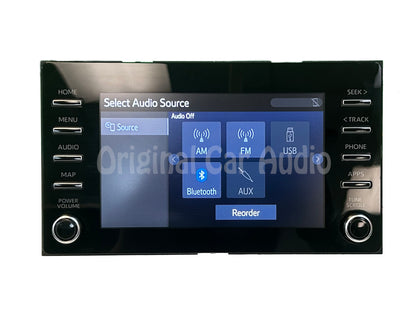 2020 - 2022 Toyota Prius OEM AM FM CD Navigation Audio Radio Player Display Screen