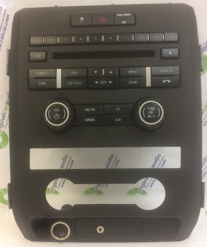 2009 - 2012 Ford F-150 OEM Faceplate Control Panel Bezel with AUX