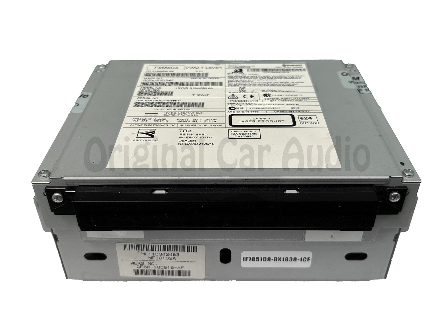 2014 - 2015 Land Rover Range Rover Evoque OEM AM FM Radio Receiver Single CD Player