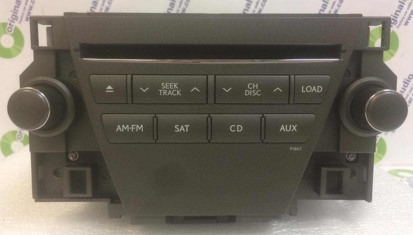 2009 - 2012 Lexus ES350 OEM Radio CD Player Receiver P1867