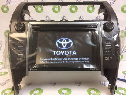 New 2012 2013 2014 Toyota Camry Touch Screen Navigation GPS HD Radio CD Player 100203
