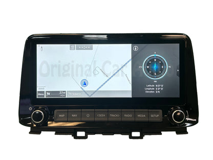Refurbished 2022 - 2023 Hyundai Kona OEM Am Fm Radio Receiver Multi Media GPS Navigation Apple Carplay Android Auto
