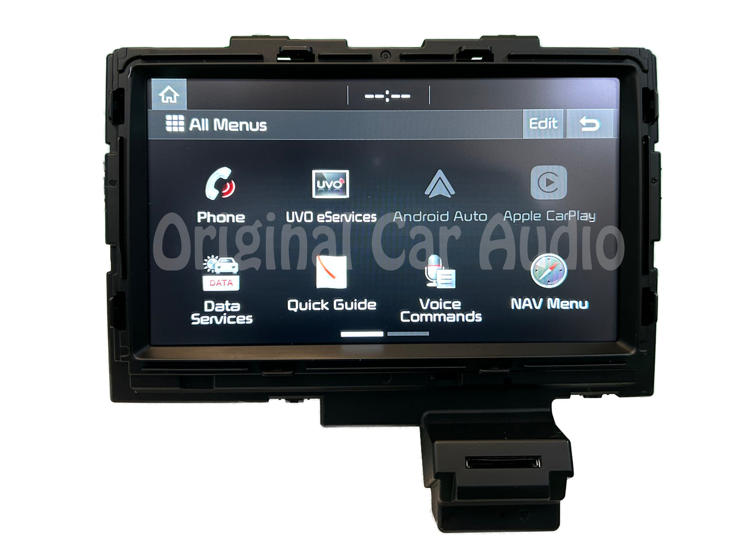2018 - 2019 Kia Sportage OEM AM FM UVO Radio Display Receiver Navigation Satellite