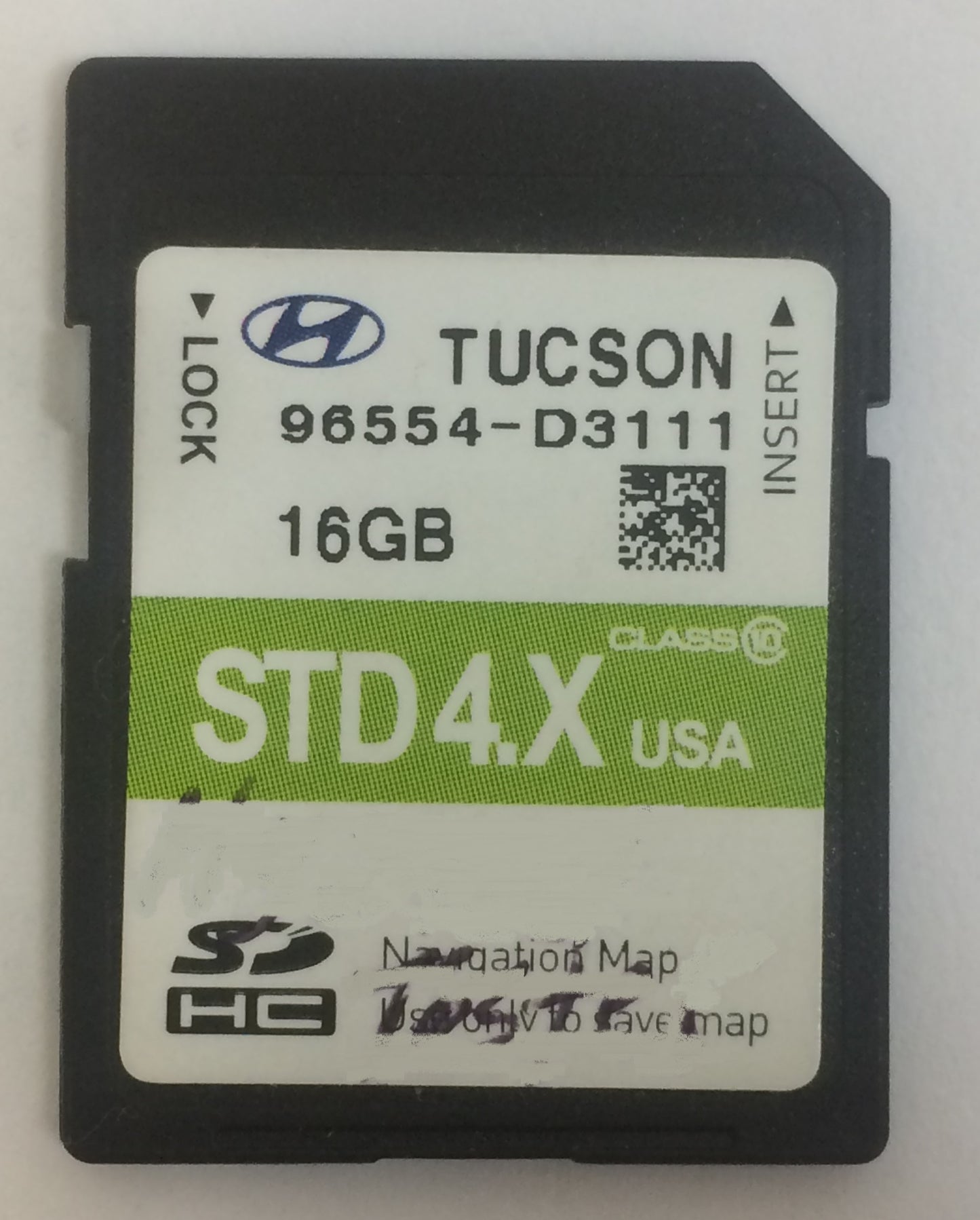 2016 - 2018 Hyundai Tucson OEM Navigation Maps Factory SD Card STD 4.X