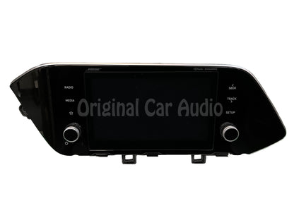 2020 - 2022 Hyundai Sonata OEM AM FM XM Bose Radio Receiver Non-Nav Head Unit