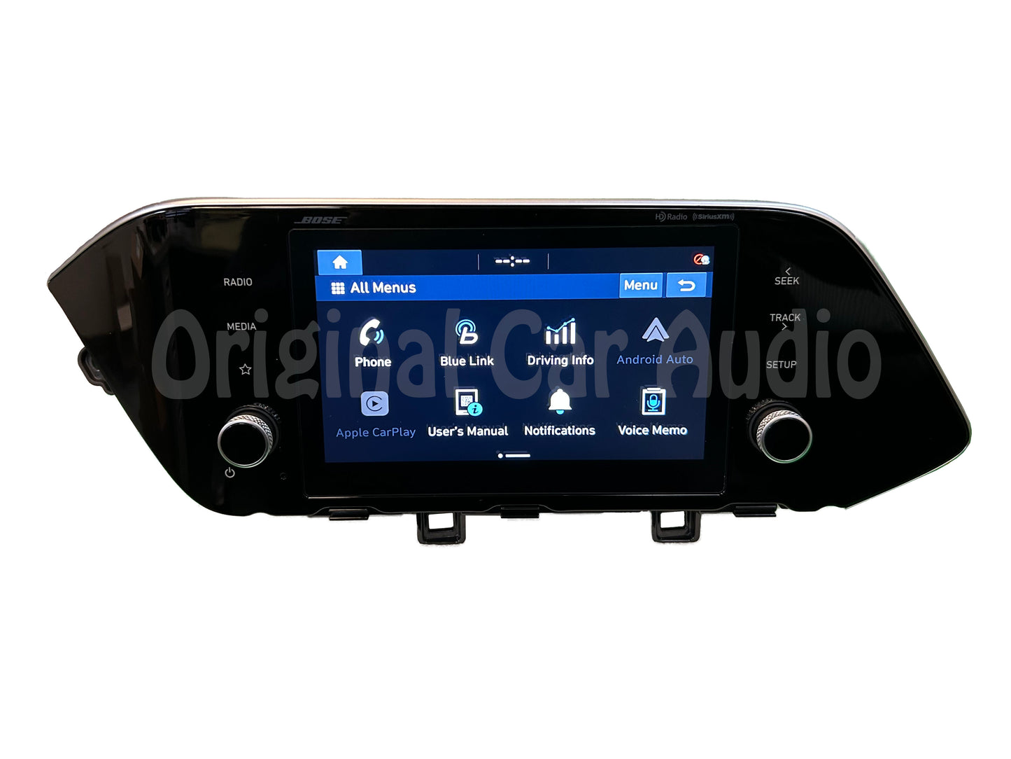 2020 - 2022 Hyundai Sonata OEM AM FM XM Bose Radio Receiver Non-Nav Head Unit