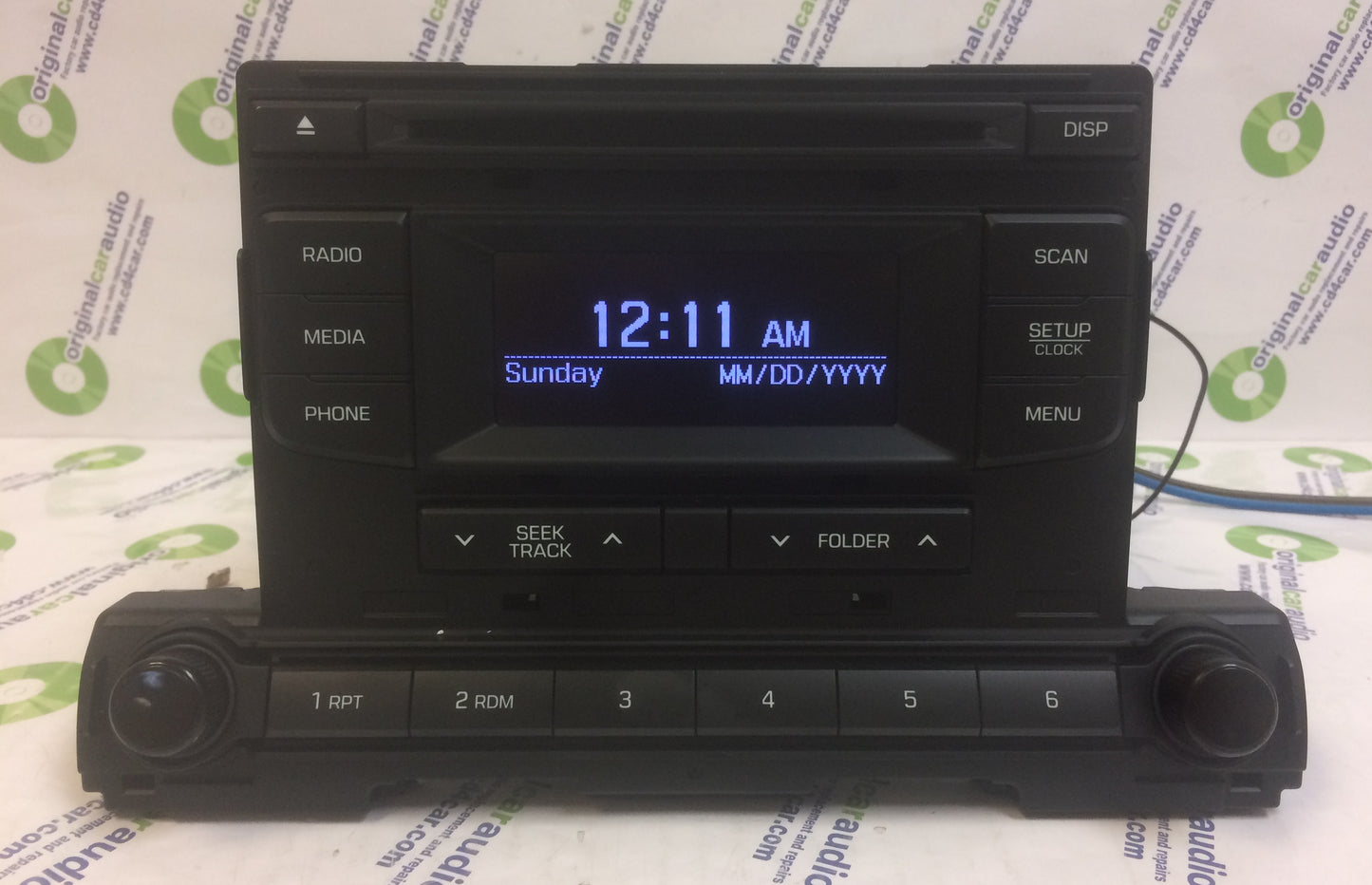 2016 - 2018 Hyundai Elantra OEM AM FM CD Player Radio Receiver