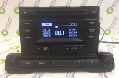 2016 - 2018 Hyundai Elantra OEM AM FM CD Player Radio Receiver