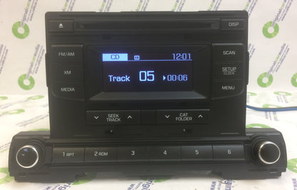 2016 - 2018 Hyundai Elantra OEM AM FM XM SAT CD Player Radio Receiver