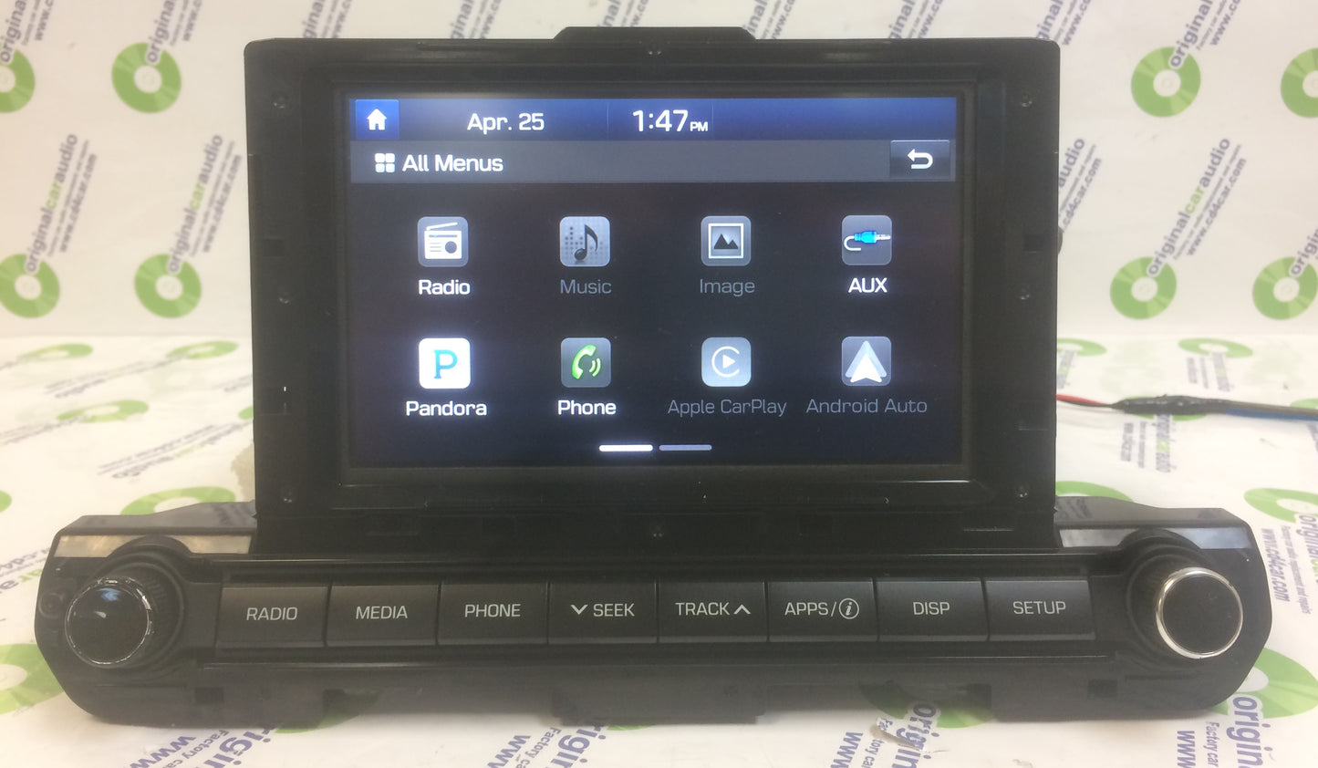 2016 - 2018 Hyundai Elantra OEM AM FM SAT Bluetooth Touch Screen Display