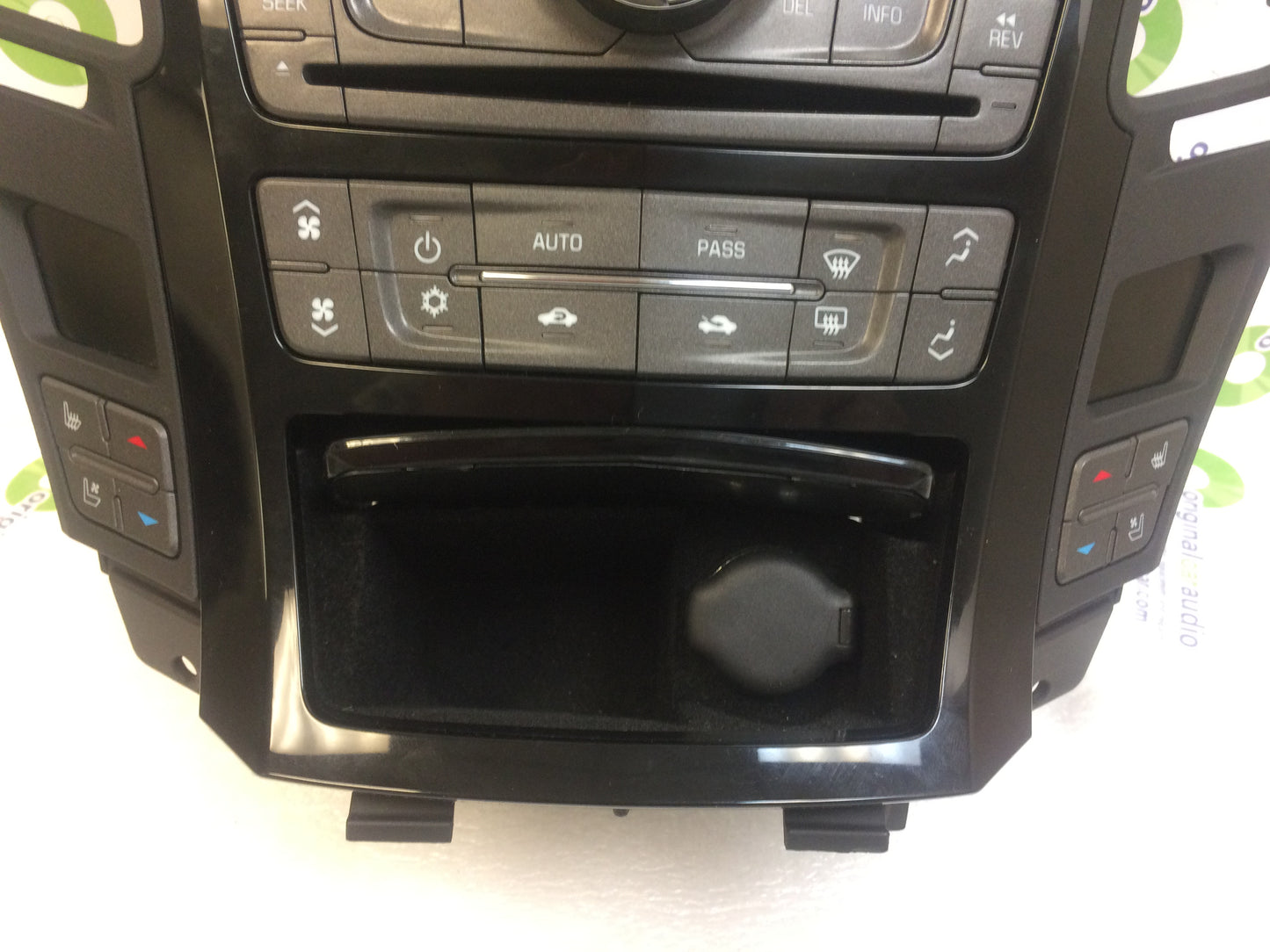 2013 - 2015 Cadillac CTS OEM Dual Climate Control Bezel with Heated Cooled Seats Control Panel