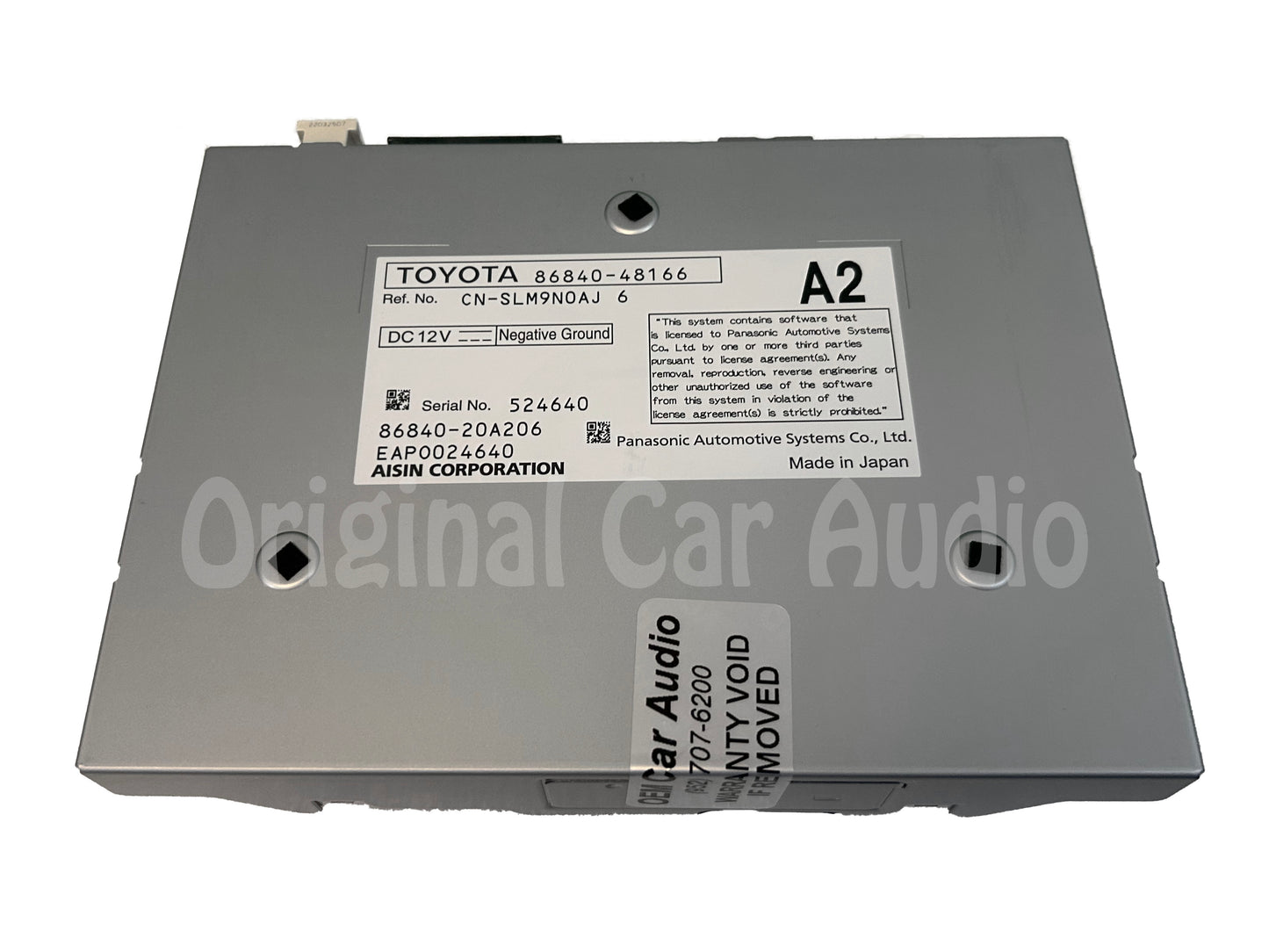 2022 - 2024 Lexus GX460 IS500 RX350 OEM GPS Navigation Control Module Unit