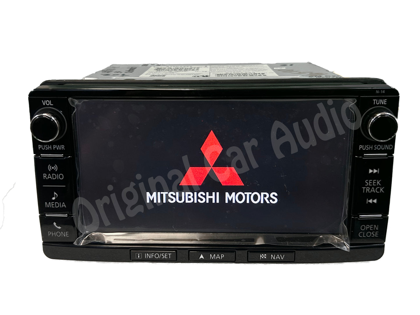Refurbished 2016 - 2018 Mitsubishi Outlander OEM Radio Receiver Touch Screen Navigation Display Unit