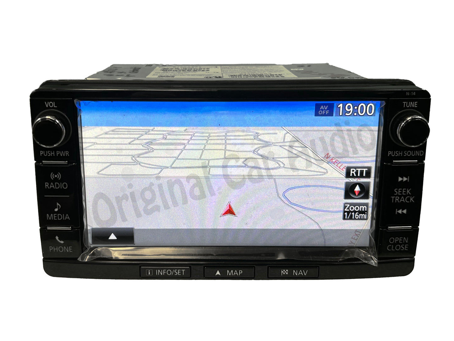 2016 - 2018 Mitsubishi Outlander OEM Radio Receiver Touch Screen Navigation Display Unit