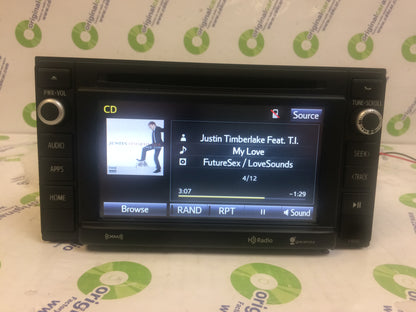2014 - 2018 Toyota Sequoia OEM Touch Screen Radio CD Player Receiver 510152