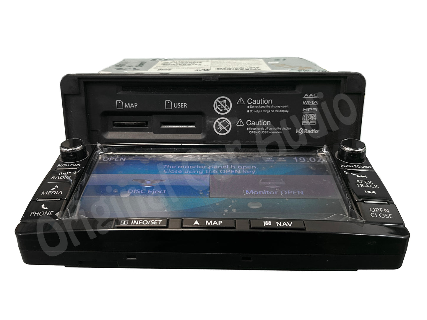 Refurbished 2016 - 2018 Mitsubishi Outlander OEM Radio Receiver Touch Screen Navigation Display Unit