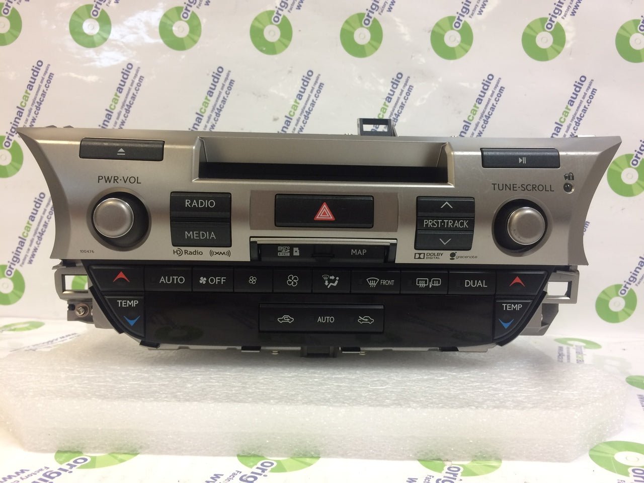 Repair 2015 - 2018 Lexus ES300H ES350 OEM Gracenote SAT HD Radio Climate Control Receiver 100476, 100078, P10082, P10642, P10824, P10821, P11802, P11674, P11484