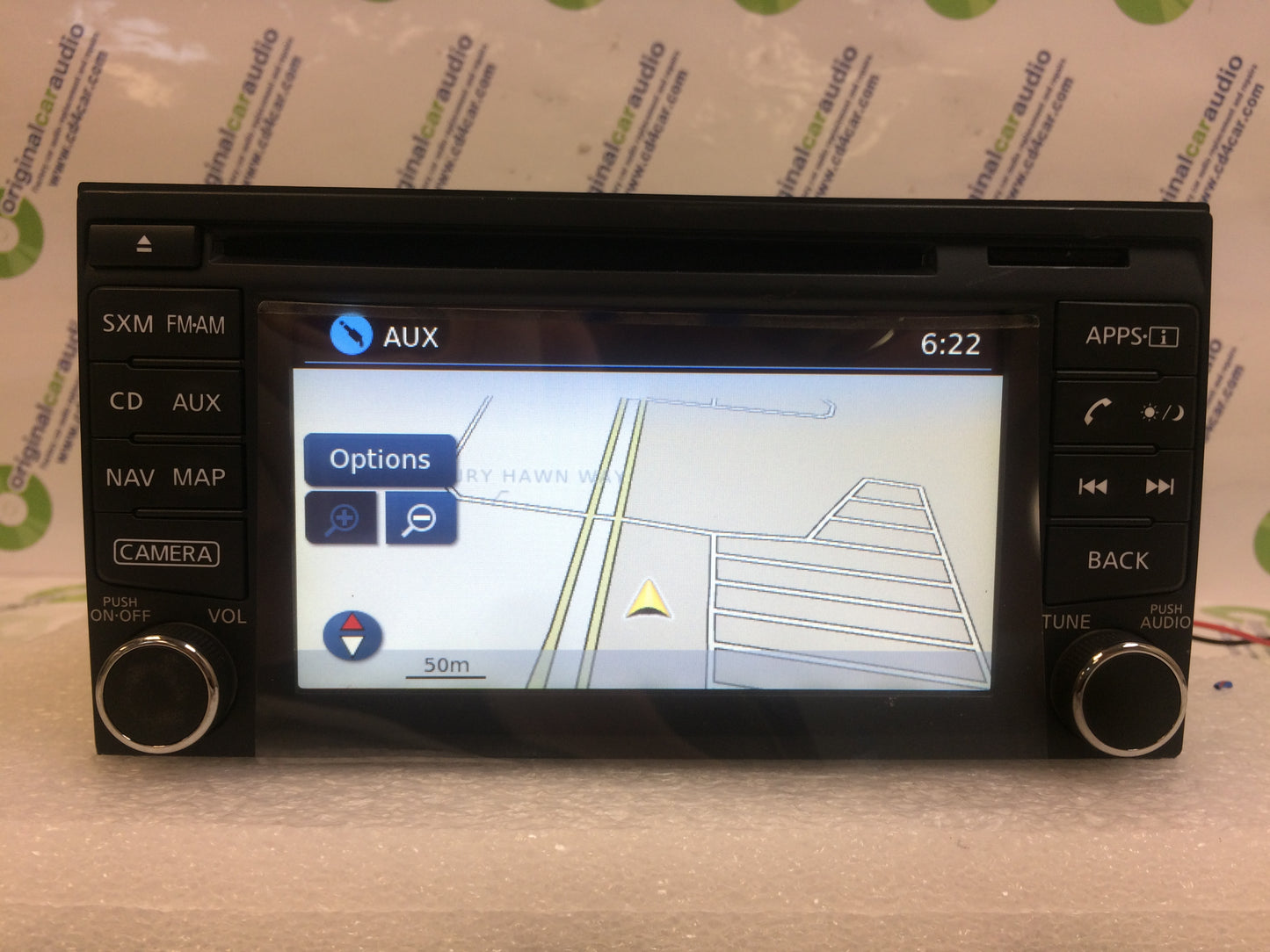 Reman 2015 - 2016 Nissan Juke Titan OEM Single CD AM FM SAT Navigation Radio Receiver