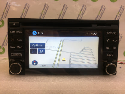 Reman 2015 - 2016 Nissan Juke Titan OEM Single CD AM FM SAT Navigation Radio Receiver