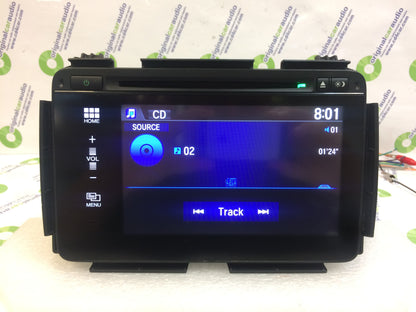 2016 - 2017 Honda HRV HR-V OEM Single CD Touch Screen AM FM Radio Receiver 3BP0