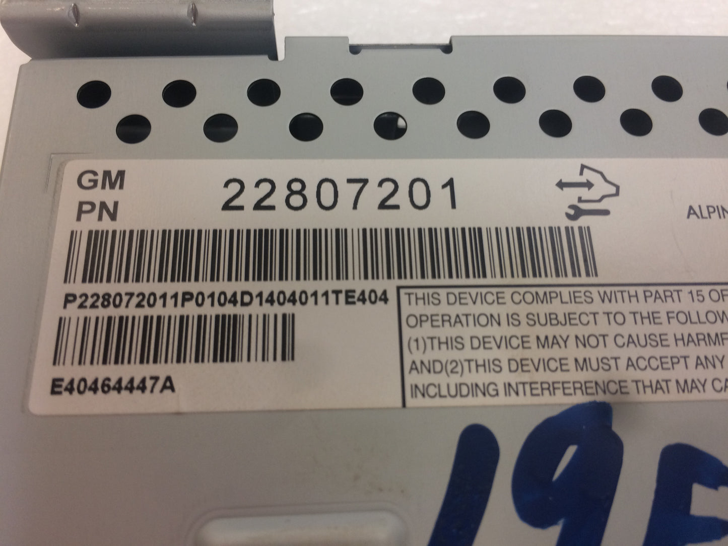 2010 - 2017 Chevy GMC Equinox Terrain OEM Display Touch Screen