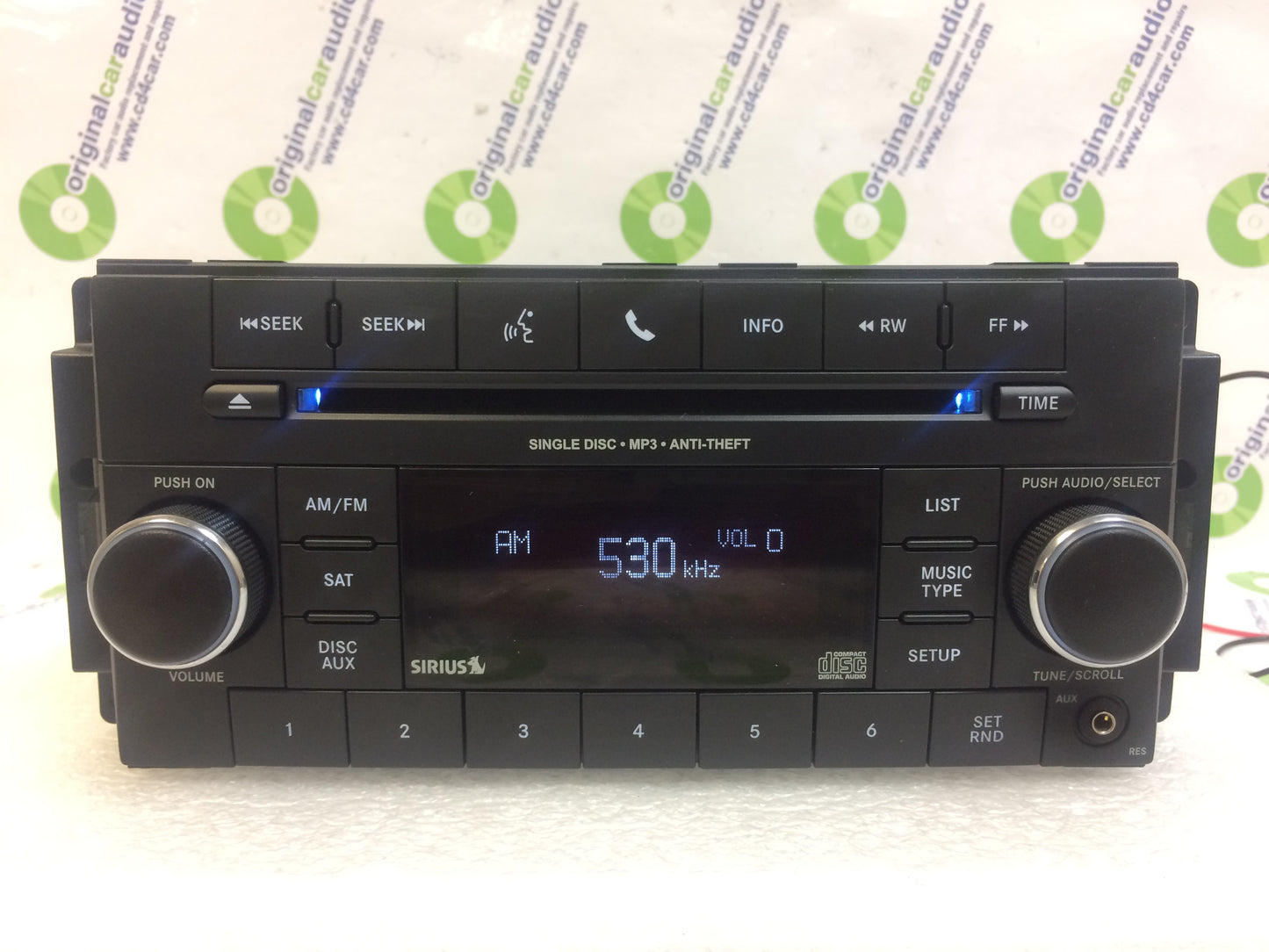 2007 - 2020 Chrysler Jeep Dodge OEM AM FM Radio CD Player Receiver RES