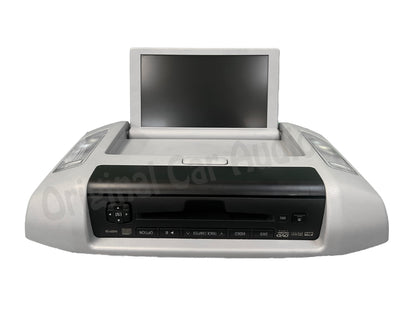 2007 - 2014 Toyota Tundra Sequoia OEM Overhead Rear RSE DVD Player Display Monitor Gray WITH BEZEL