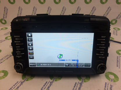 2015 - 2018 Kia Sorrento OEM Navigation Touch Screen HD Radio XM CD Player Infiniti UVO