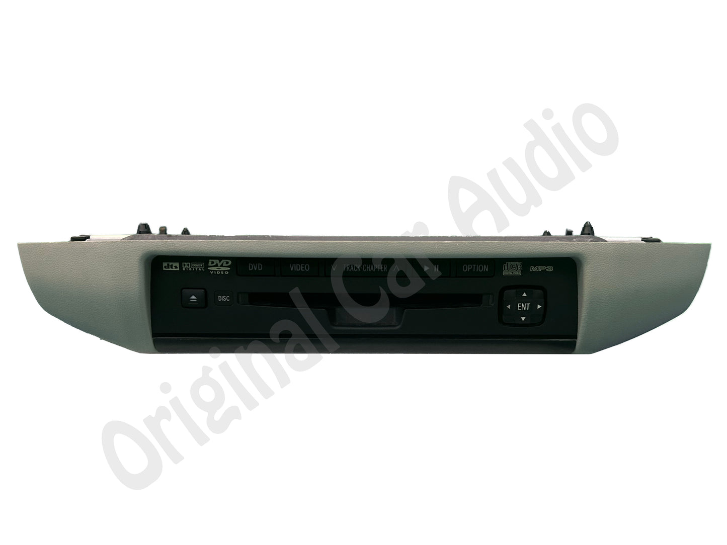 2007 - 2014 Toyota Tundra Sequoia OEM Overhead Rear RSE DVD Player Display Monitor Gray WITH BEZEL