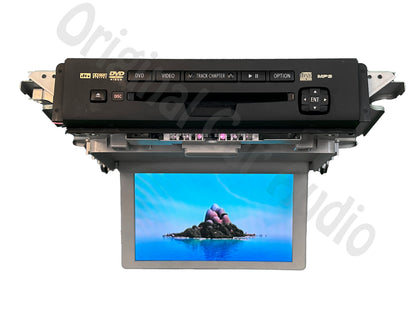 2007 - 2014 Toyota Tundra Sequoia OEM Overhead Rear RSE DVD Player Display Monitor Gray NO BEZEL